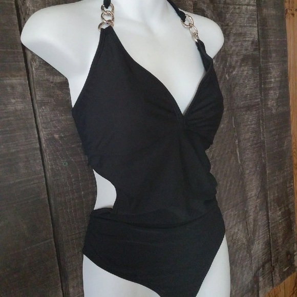 Faded Glory One Piece Swimsuit, Size XL - Picture 1 of 5